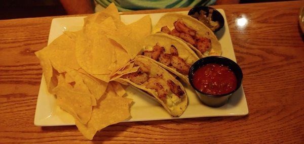 Shrimp tacos