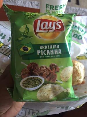 Brazilian Picanha flavored Lay's potato chips