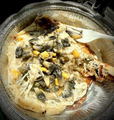 Huitlacoche Pupusa