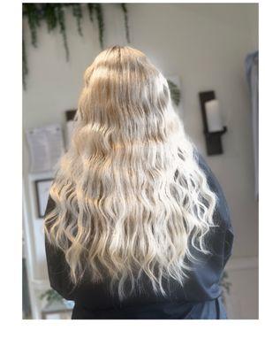 Platinum highlight and Bellami extensions