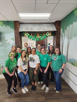 Happy St. Patrick's day from Southland Children's Dentistry .