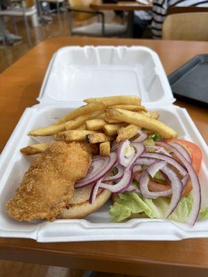 Va hospital fish sandwich