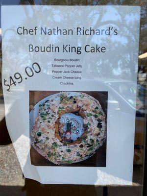 Cajun king cake