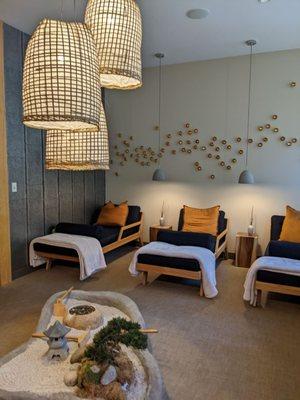 Zen room waiting area