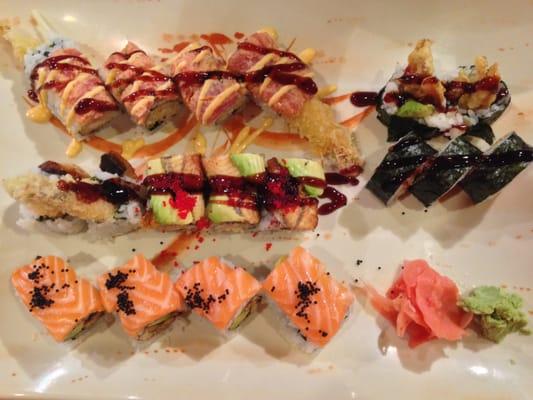 Assorted special rolls