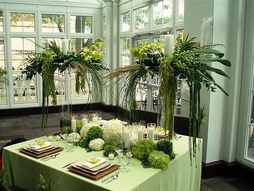 Wedding Receptions/Events Floral Expressions in Janesville, WI, has a professional staff is highly qualified to make your spe...