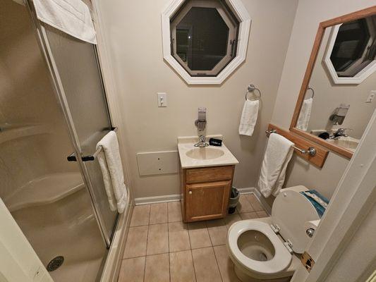 Bathroom off master bedroom.