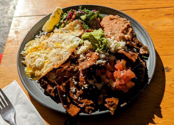 Oaxacan Chilaquiles