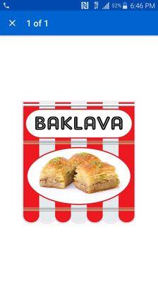 Turkish Baklava