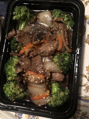 Sesame beef