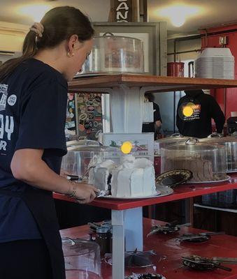 Deserts - cakes pies Lady Baltimore