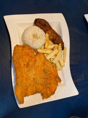 Milanesa de pollo