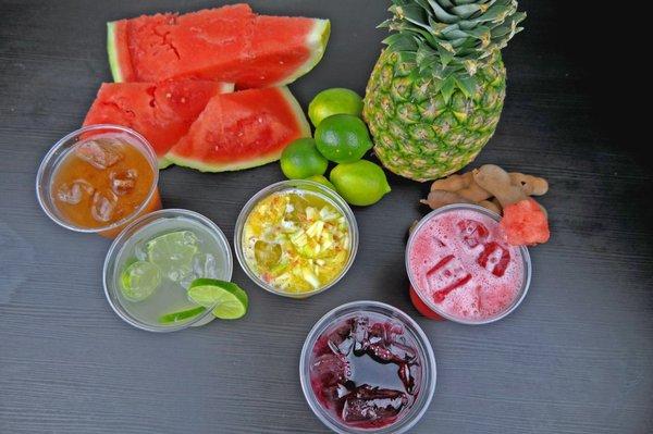 Are Delicios Aguas Frescas!!     WE USE ONLY FRESH INGREDENTS!! Pic by Pink Tquiza