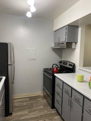 apartment kitchen one bedroom