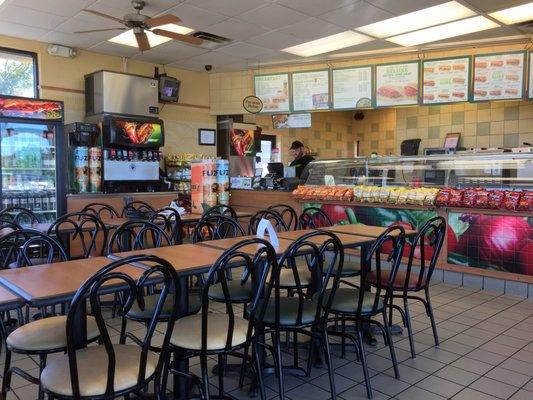 Counter and Dining Area