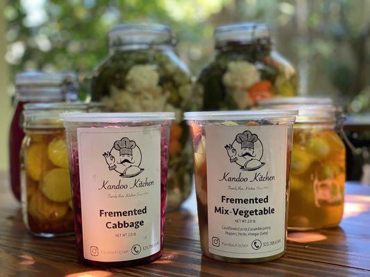 Fermented Vegetables, Ready for order!