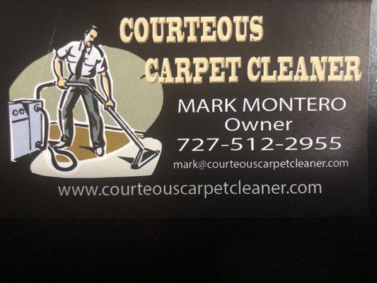 My card Happy to meet your carpet and grout cleaning needs CALL NOW