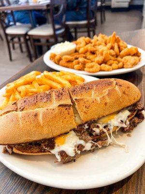 Philly Steak Sub   Lunch