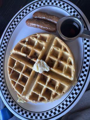 Bacon Stuffed Waffle