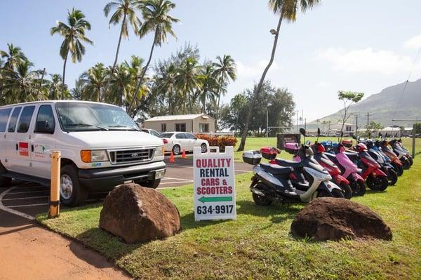 Another view of our beautiful location in Lihue!