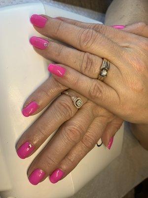 Pink Nails