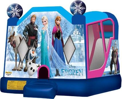 Frozen 4 in 1 jump rental. http://www.comicjumps.com/bounce-slide-combo-House-rentals/