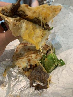 Bistec quesadilla