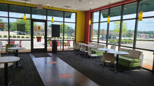 Inside view of Biggby