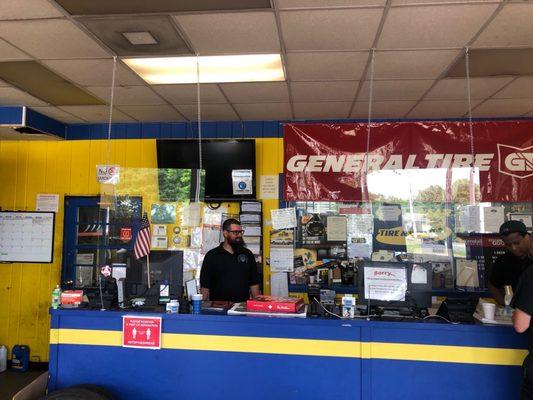 Inside Tire Corral