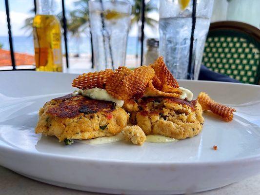 Moroccan Spiced Crab Cakes!