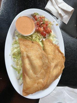 Empanadas de camaron