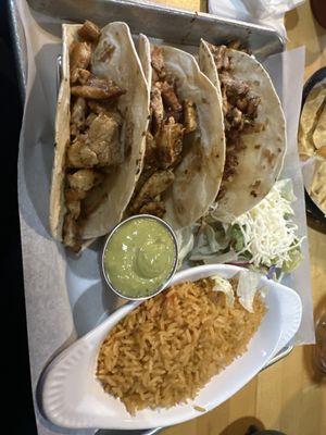 Taco fr pollo