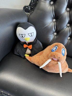 Mascots of the business