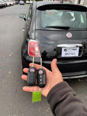 fiat extra key