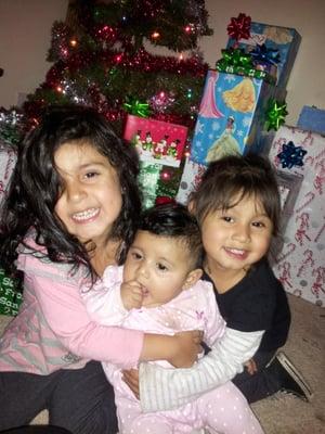 My three baby girls.