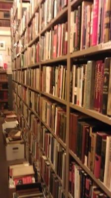 Books, downstairs