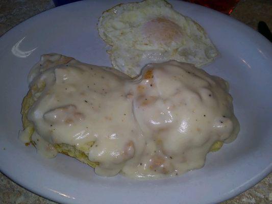 Biscuits and Gravy.