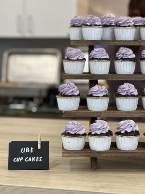 Ube cupcake 

Grazing table . Call us today for you customized menu