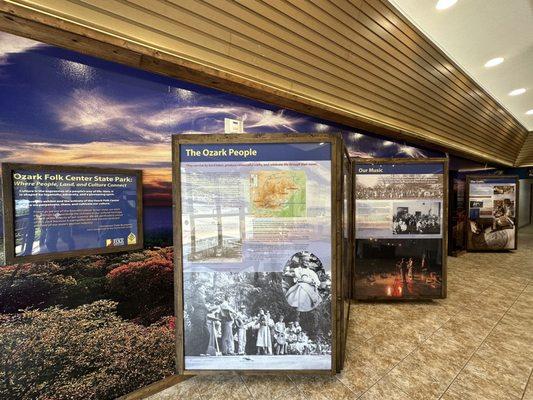 Inside the Visitor's Center