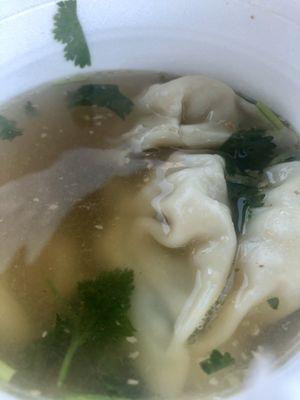 Wonton soup