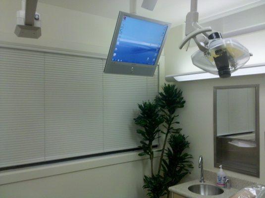 Ceiling-Mounted Monitor