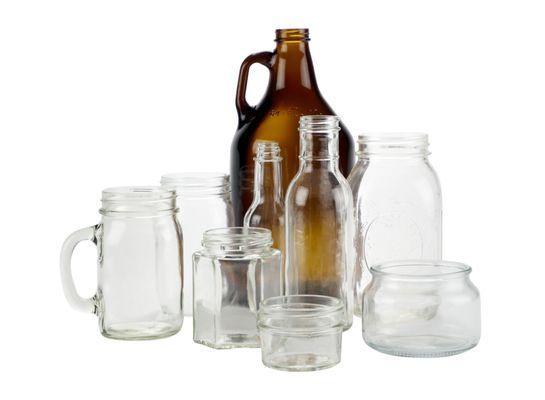 We offer a wide selection of glassware for preserving, storage, beverages, bath & body products, candles, DIY projects and more!