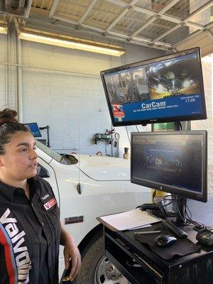 You can watch everything on camera. They even race against the clock (on the bottom screen) to get you out as fast as possible.