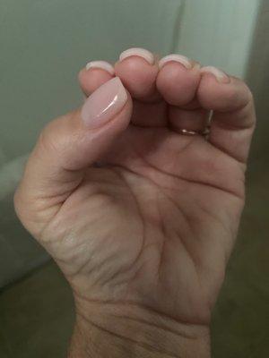 Nails EXTREMELY too thick