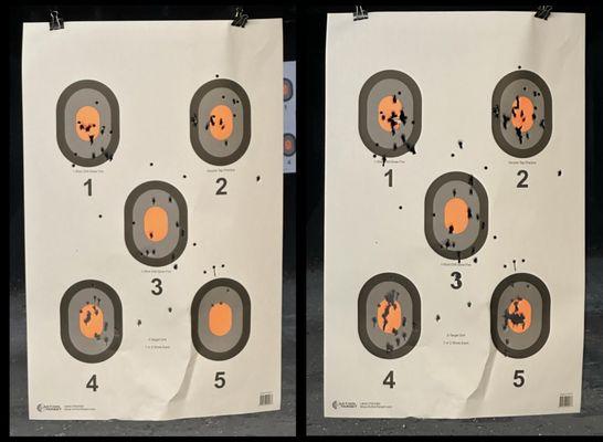 They have sheets of 5 bullseye grids so you and your friends - or a class - can share one sheet without having to change out sheets