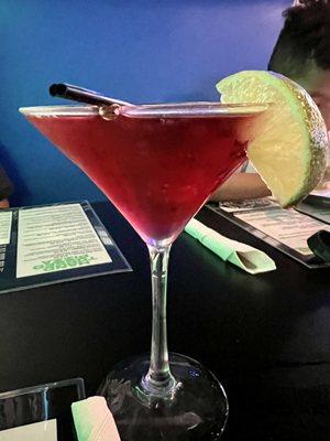 Pomegranate martini