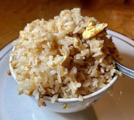 Large bowl of fried rice for each dinner