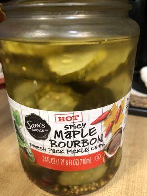 These are good!  Kind of a variation on a bread and butter pickle with a little spicy kick. Not "hot" though.