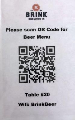 Beer Menu