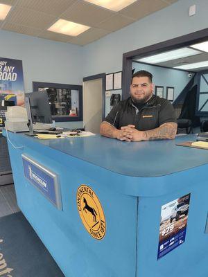 This is Nick - worked at Crown Tire since 2019 - ASC Certified.